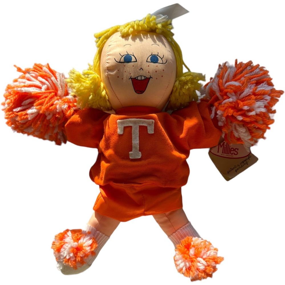 Millies New Orleans Janet Merilh Artisan Handmade Doll Tenn. Cheerleader Rare